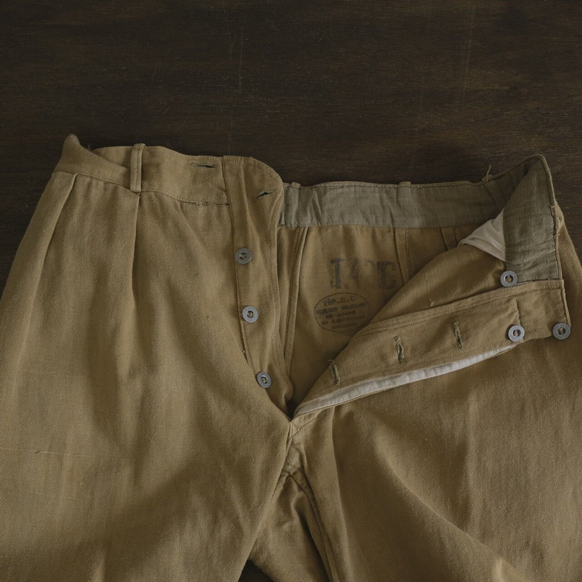 30-40s French Army Chino Trousers | Ugla パンと古着と本 30-40s French Army Chino Trousers | Ugla パンと古着と本