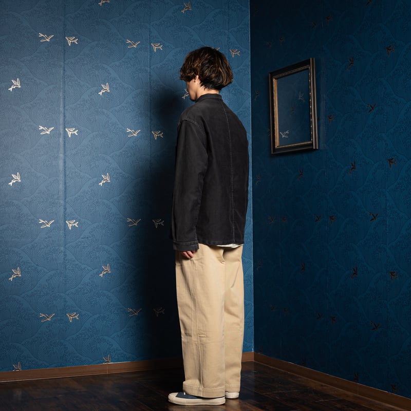 60s France Vintage Mont Kemmel Black Moleskin W