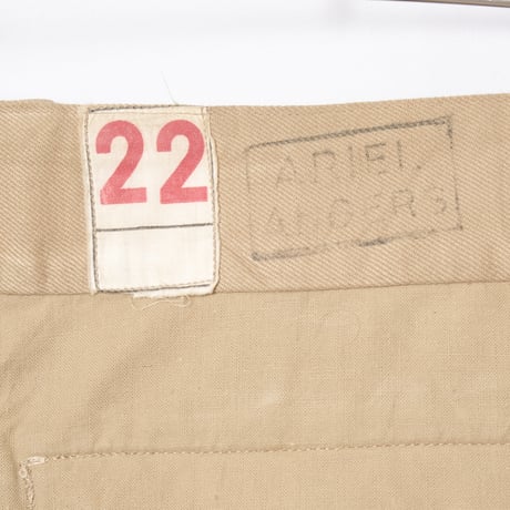 French Army M52 Trousers Late Size 22 Dead stock 2