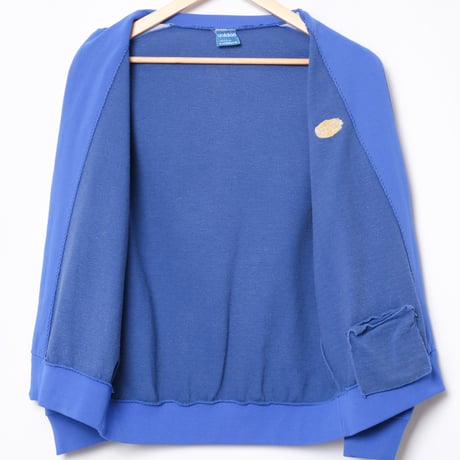 60s Vintage adidas Ventex Track Jacket Late World Mark Blue (Made in France)