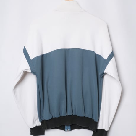 70-80s Vintage adidas Track Jacket Blue Gray × White (Made in France)