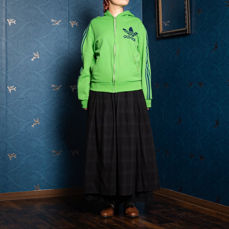 70s Vintage adidas Ventex Hoodie Light Green (M 70s Vintage adidas Ventex Hoodie Light Green (M