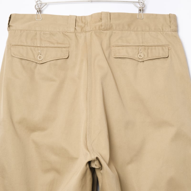 フランス軍 M52 サイズ34 当時物 French Army M52 Chino Trousers Late Size 34 | U
