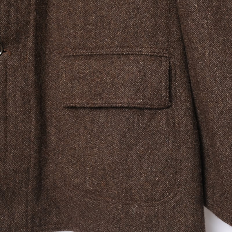 50-60s France Vintage Pascal Brown Wool Farmers