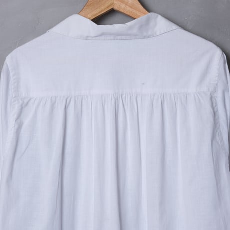 Early 1900s French Antique Cotton Night Dress ④