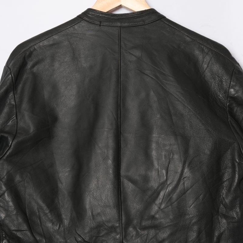 50-60s Sweden Vintage Double Breasted Leather J 50-60s Sweden Vintage Double Breasted Leather J