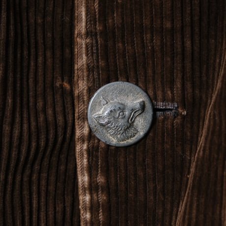 40-50s French Vintage Corduroy Hunting Jacket