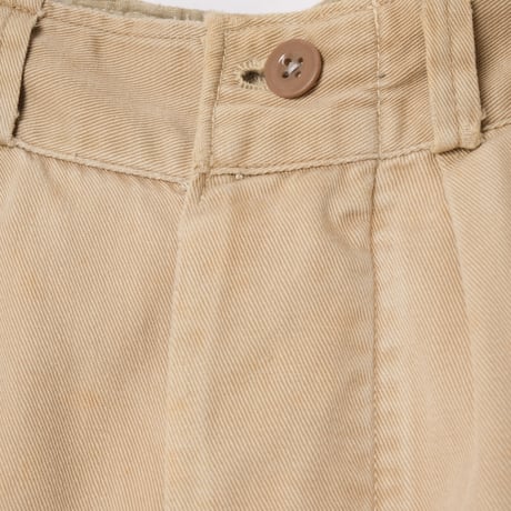 40s French Army FTEO Chino Trousers Size 88M(11)