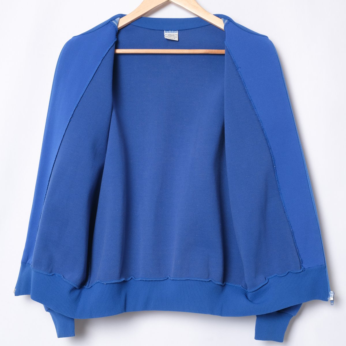 60-70s Vintage adidas Track Jacket Blue (Made i