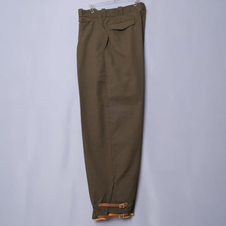 40-50s French Army  Alpine Wool Trousers Deadstock