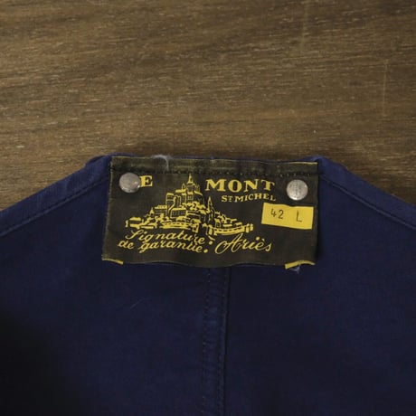 40-50s Le Mont St Michel  French Work Overalls Size 42L  Used