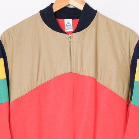 70-80s Vintage Le Coq Sportif Half Zip (Made in France)