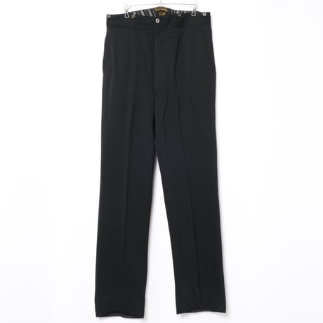 -30s France Antique Belle Jardiniere Wool Trousers 1