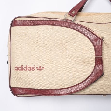 70-80s adidas Tennis Bag With Racket