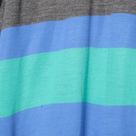 70-80s Vintage adidas Sweat Blue × Green ×Grey (Made in France)