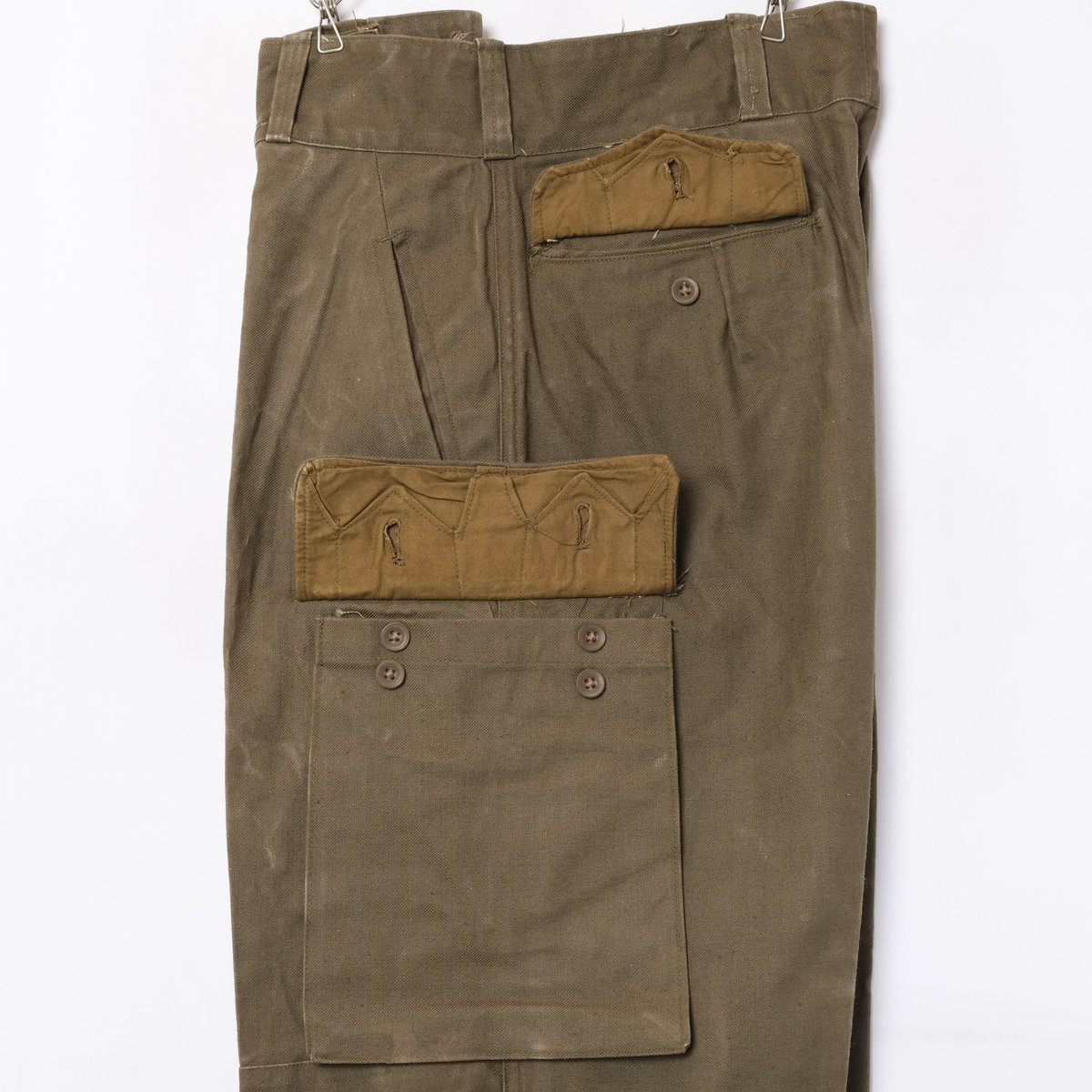 French Army M47 Trousers First 3 Buttons Size ...