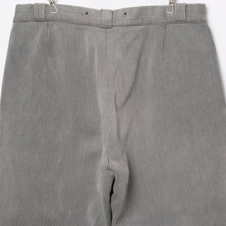 40-50s  France Vintage Cotton Pique Trousers 1