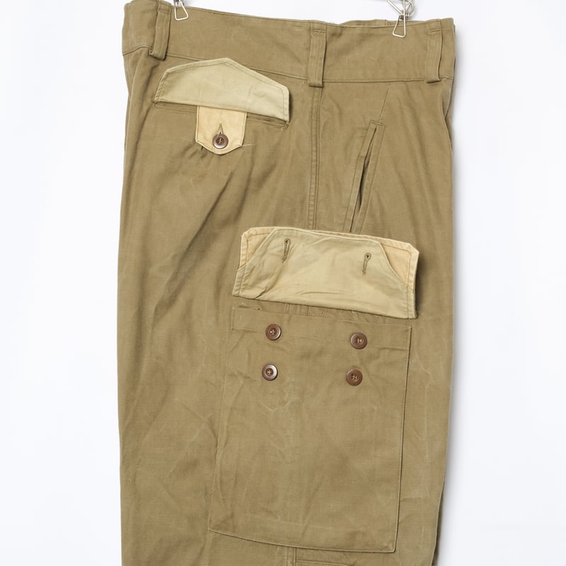 フランス軍 M47前期 35 比翼タイプ French Army M47 Trousers Early 比翼 Size 35 | Ugl