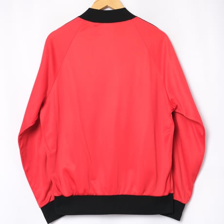 70s Vintage adidas Ventex  ATP Track Jacket Red × Black (Made in France)