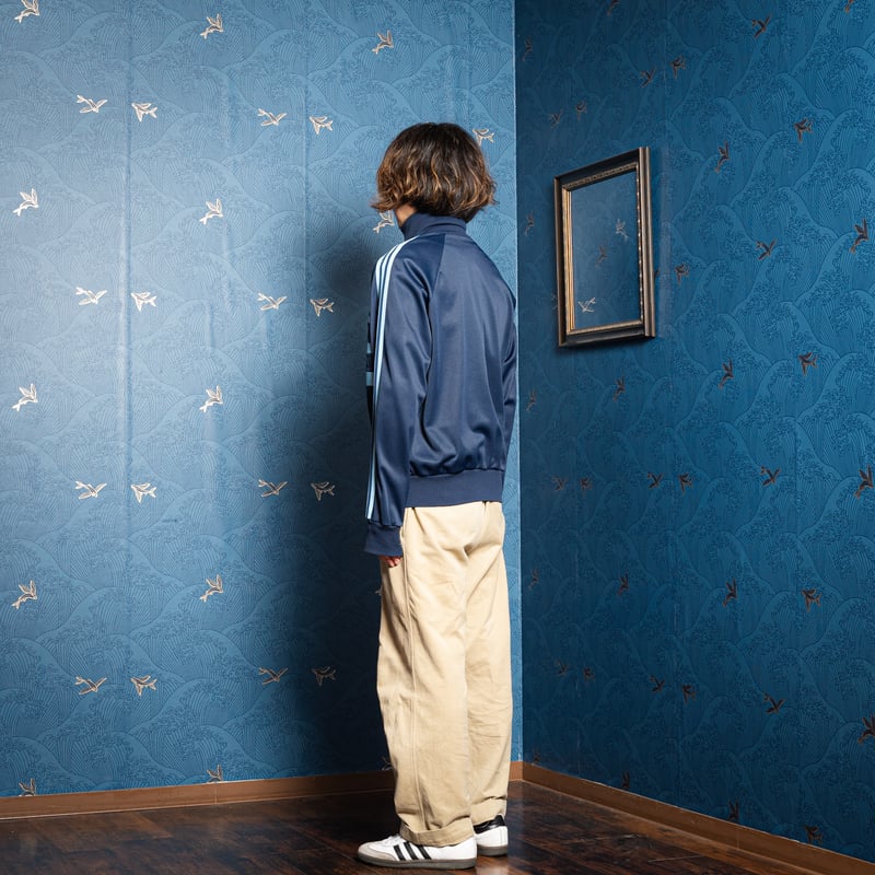 70-80s Vintage adidas Ventex Track Jacket Model