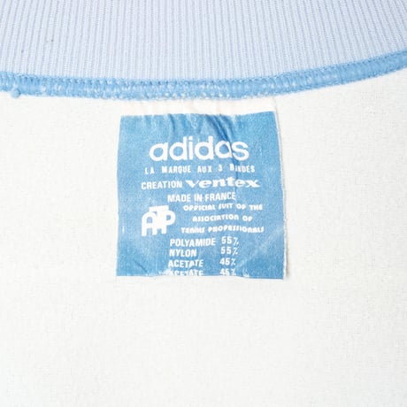 70s Vintage adidas Ventex ATP Track Jacket Light Blue (Made in France)