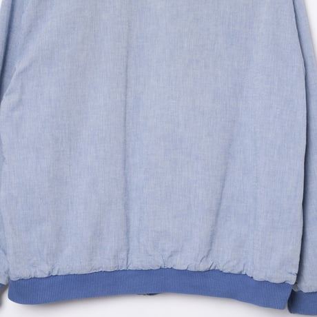 70-80s LACOSTE Reversible Cotton Blouson Light Blue（Made in France）