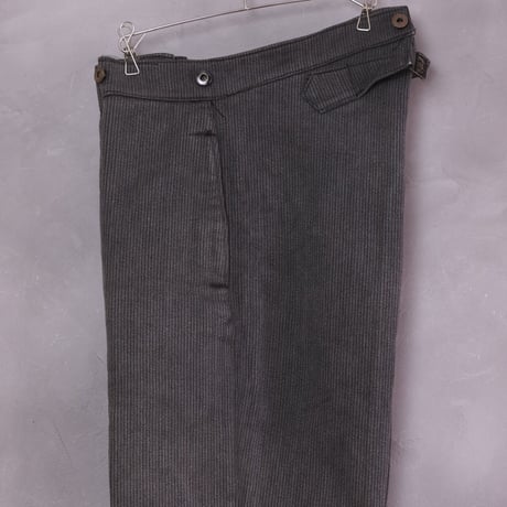 40-50s Le Mont Saint Michel Cotton Pique Trousers