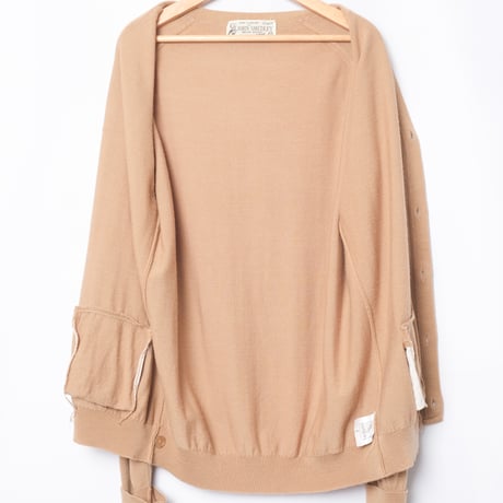 70s JOHN SMEDLEY Wool Cardigan（Made in England）