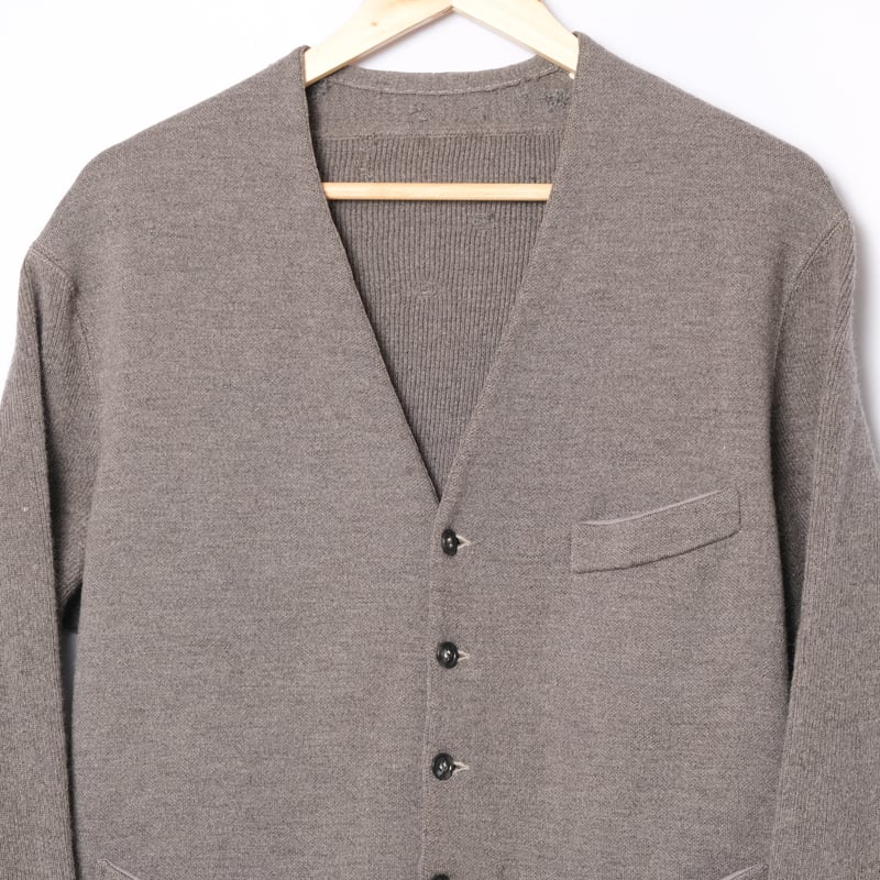 50-60s France Vintage Wool Knit Gilet Jacket | 50-60s France Vintage Wool Knit Gilet Jacket |