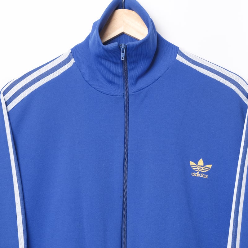 70s Vintage adidas Ventex Track Jacket Blue (Ma