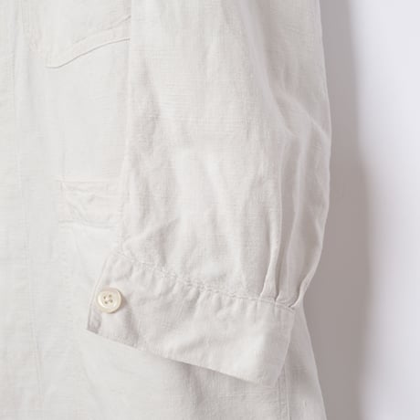 -30s  France Antique Linen Red Cross Hospital Coat