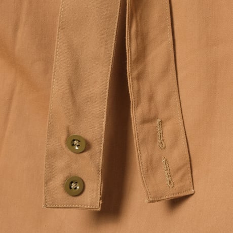 40s British Army Women´s Land Army 3/4 Coat Size Large Dead Stock Brown