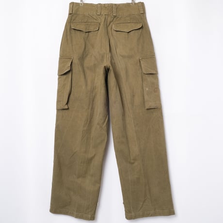 French Army M47 Trousers Early 比翼 Metal Button Size 21