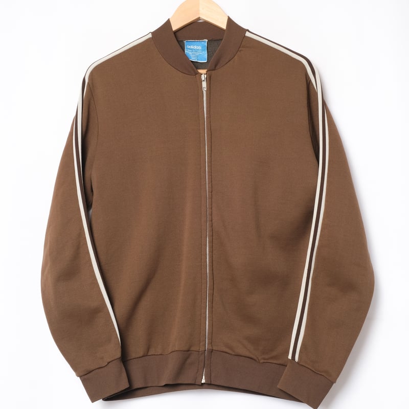 フランス製 70's adidas ventex トラックジャケット ブラウン