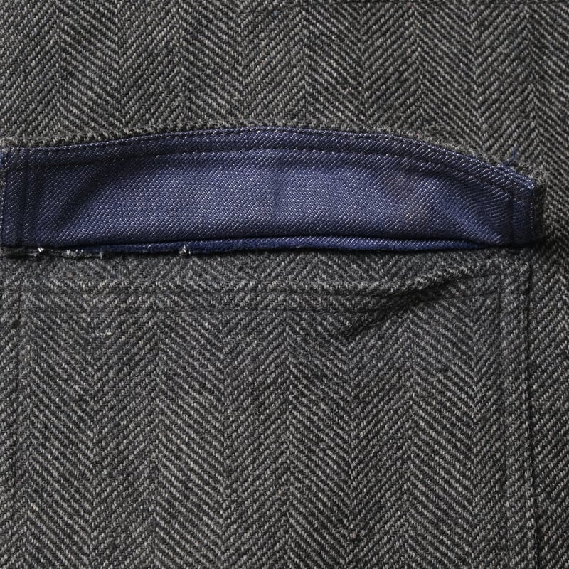 50-60s France Vintage Wool Farmers Work Jacket