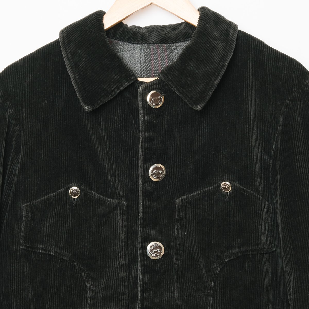40-50年代French Vintage コーデュロイ ハンティングジャケット 40-50s French Vintage Corduroy Hunting Jacket |