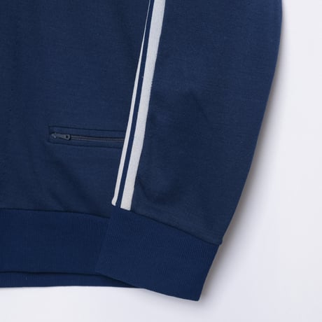 60s Vintage adidas Track Jacket Late World Mark Navy (Made in France)