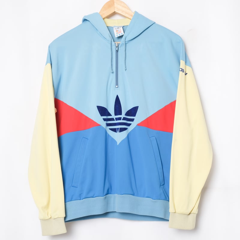 80s Vintage adidas Hoodie Model Colorado Red × 80s Vintage adidas Hoodie Model Colorado Red ×