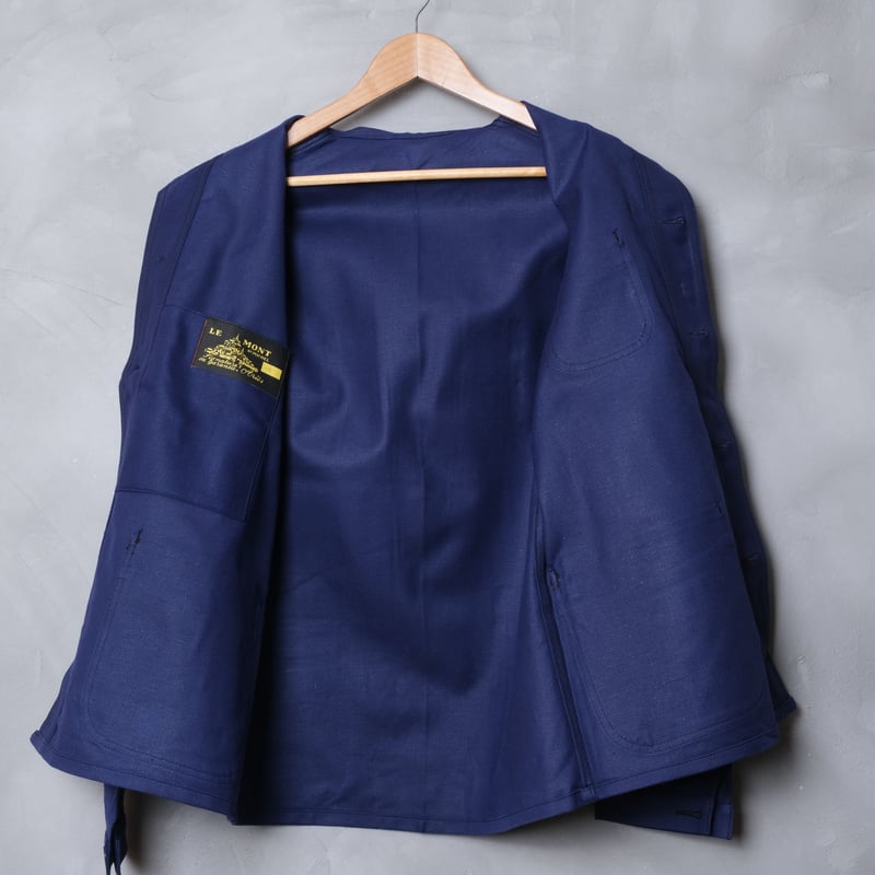 40-50s Le Mont St Michel CottonTwill Jacket Siz 40-50s Le Mont St Michel CottonTwill Jacket Siz