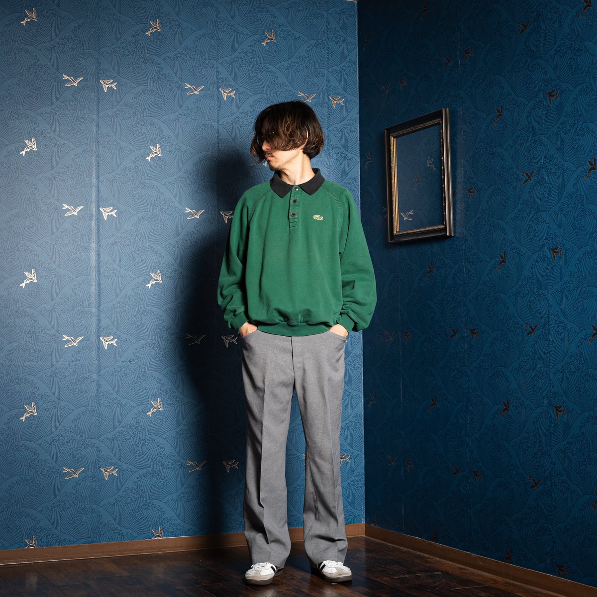80s LACOSTE Sweat（Made in France） | Ugla パンと古着と本