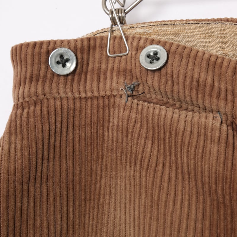 30-40s French Vintage Corduroy Trousers 2 | Ug