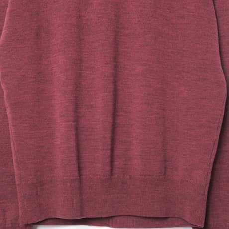 90s JOHN SMEDLEY Merino Wool Knit Polo（Made in England）