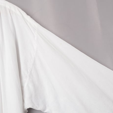 Early 1900s France  Antique Cotton Church Smock