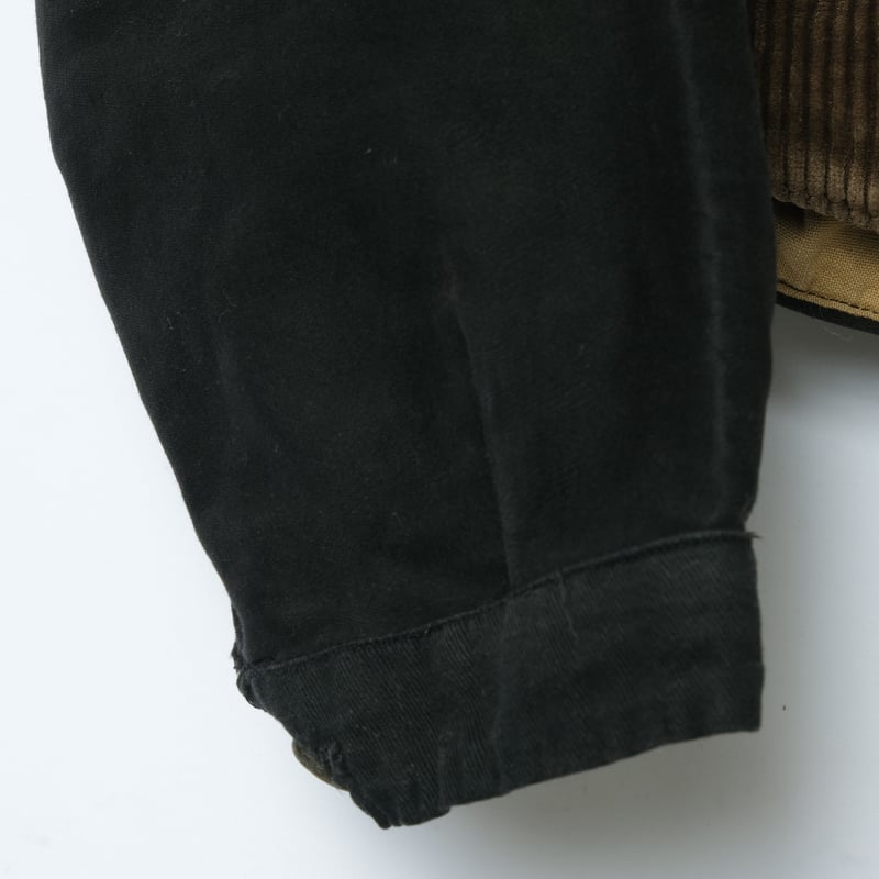 30s-40s Le Mont St Michel Corduroy×Black Molesk 30s-40s Le Mont St Michel Corduroy×Black Molesk
