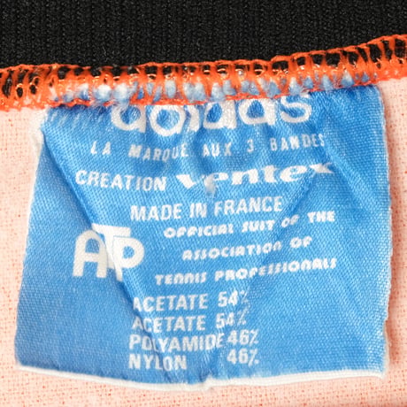 70s Vintage adidas Ventex  ATP Track Jacket Orange × Black (Made in France) 1