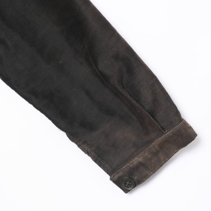 40s France Vintage Le Mont Saint Michel Black M