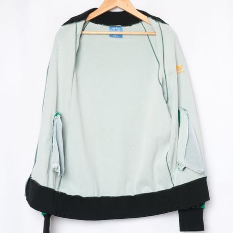 70-80s Vintage adidas VENTEX  ATP Green Track Jacket (Made in France)