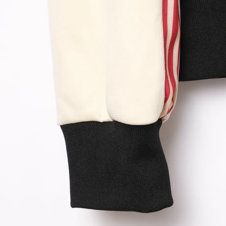 70-80s Vintage adidas Ventex Track Jacket Black×Ivory×Red (Made in France)