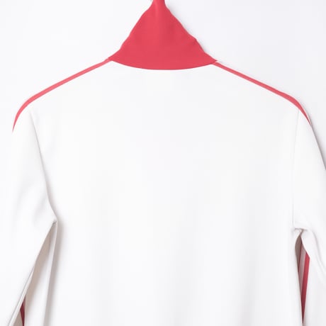 70s Vintage adidas Ventex Track Jacket White × Red (Made in France)