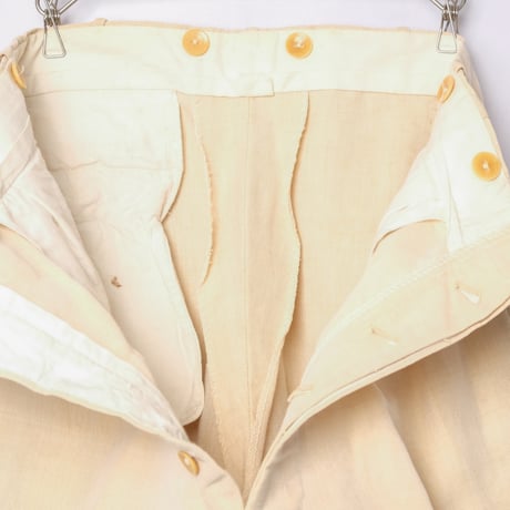 -50s France Vintage Eversmart Linen Trousers